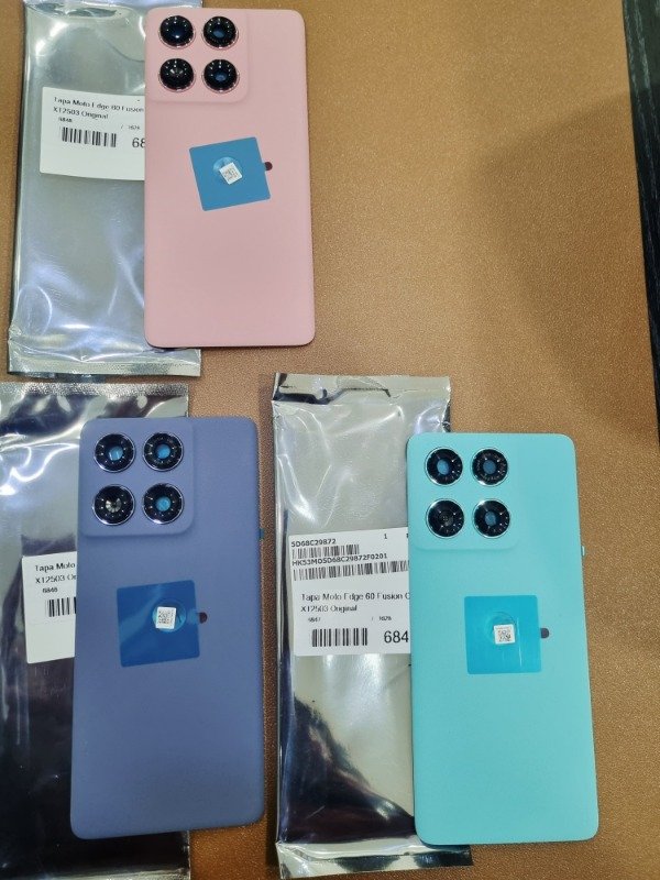 Producto - TAPA MOTOROLA EDGE 60 FUSION ORIGINAL COMPLETA CON VIDRIOS DE CAMARA