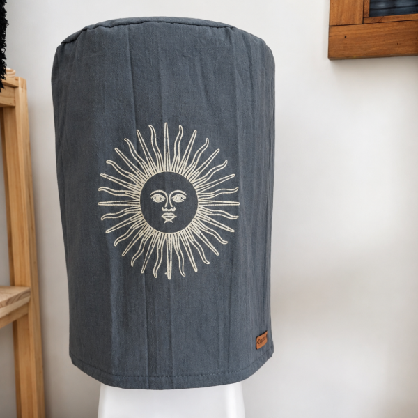 Producto - Funda Cubre Bidón Sol de Mayo - Gris
