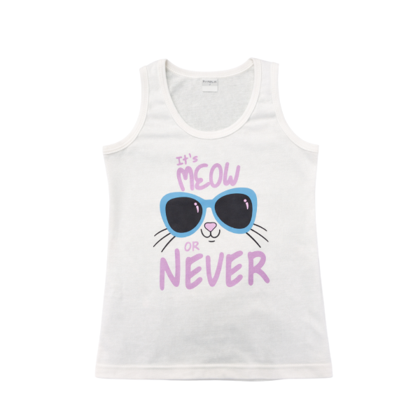Producto - Musculosa de jersey estampada