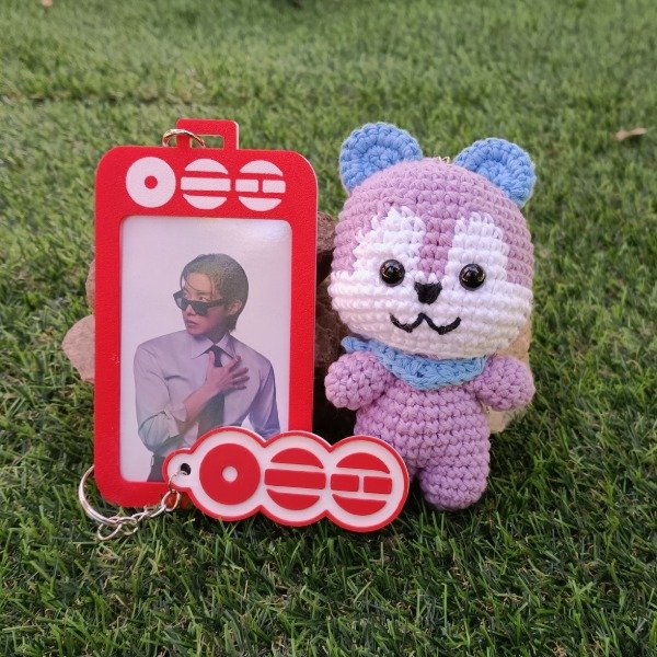 Producto - Llavero Muñecos BT21 Tejido Crochet Coleccionable BTS - 7