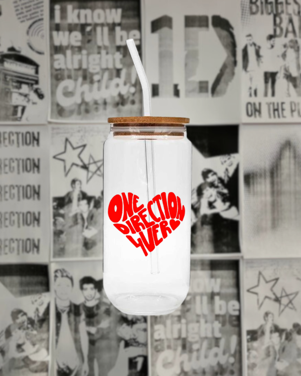 Producto - Vaso de Vidrio - One Direction 4EVER