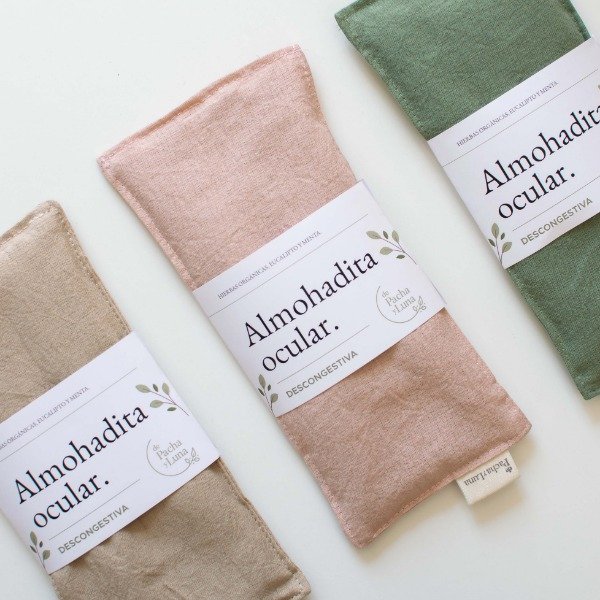 Producto - Almohadita Ocular Descongestiva PURO ALGODÓN - 0