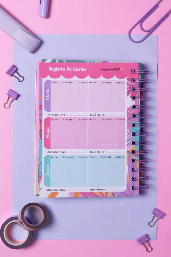 Producto - AGENDA MODERNA SEMANA A LA VISTA 2027 - 5