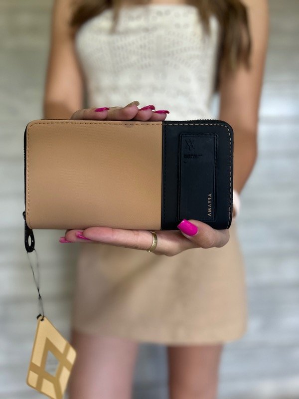 Producto - Billetera Ona Camel