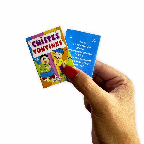 Producto - Chistes Tontines, Minilibro Librito