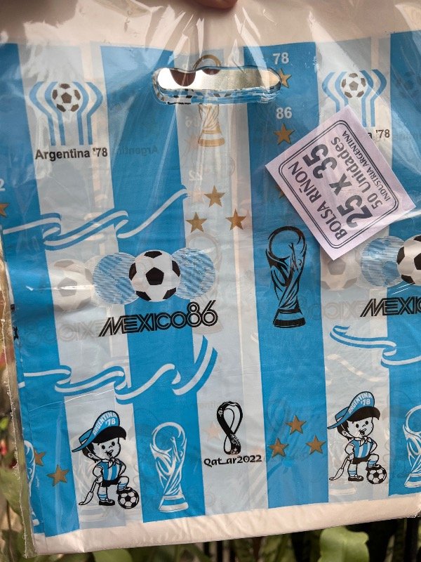 Producto - 50 bolsas argentinas 25x35
