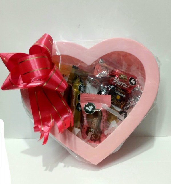 Producto - Caja de bombones corazón