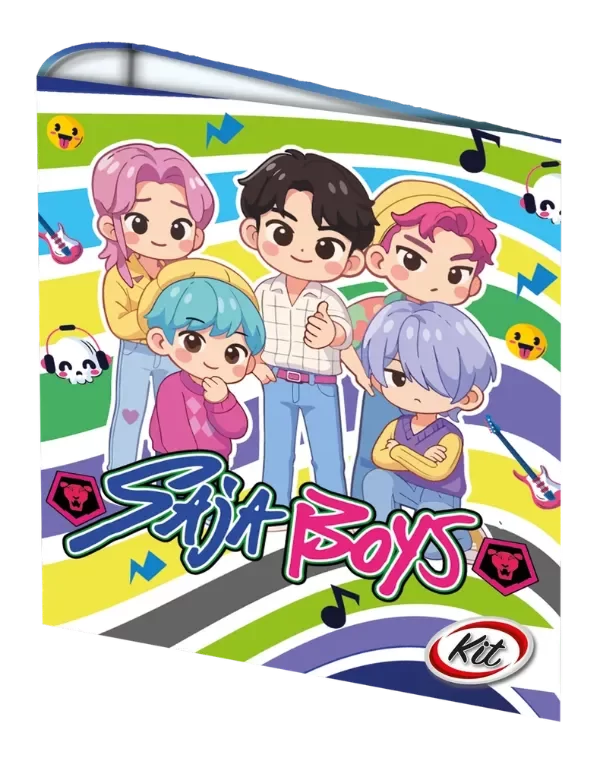Producto - Carpetas Kit 3x40 K-Pop Boys