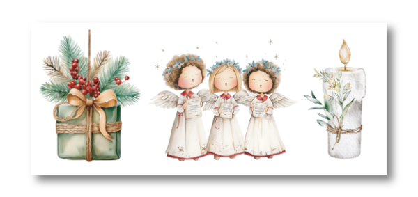 Producto - DTF TEXTIL 20x8cm - NIÑOS CANTORES