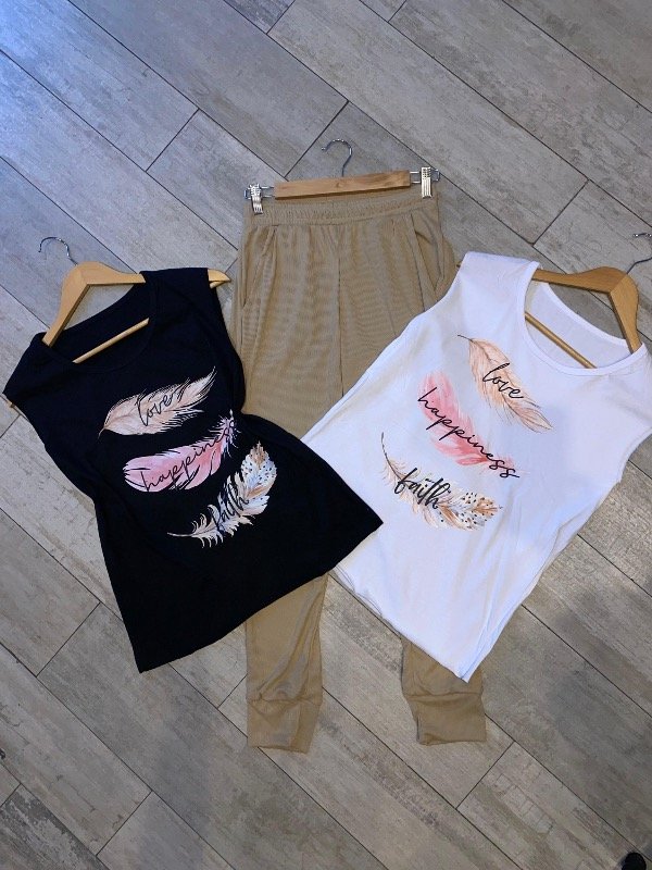 Producto - Remera Sin Mangas Love Happines