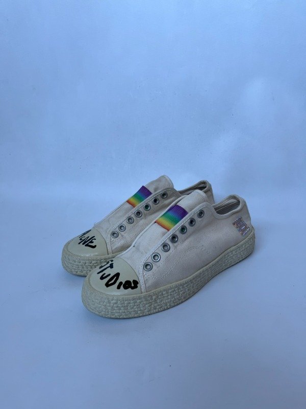Producto - Acne Studios Graffiti Slip On Canvas - 1