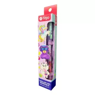 Producto - Boligrafo Roller gel borrable Filgo + 1 repuesto con estuche. Personalizada.