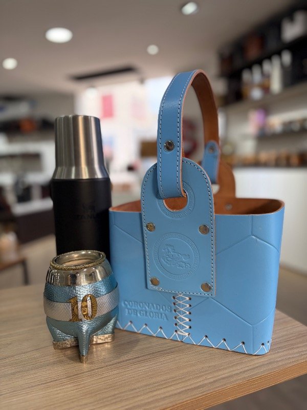 Producto - MATERA DE CUERO EXCLUSIVA SELECCIÓN ARGENTINA - 4
