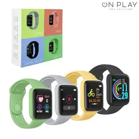 Producto - Reloj inteligente S-Mart Watch macaron color MC976