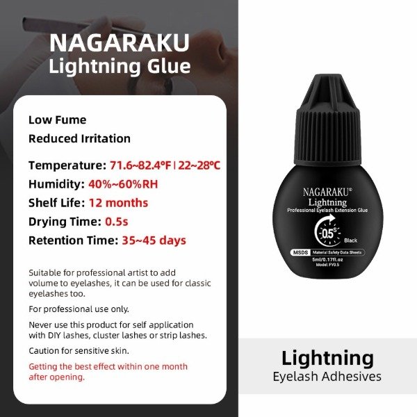 Producto - Adhesivo Nagaraku Lightning Glue secado 0.5s 5ml original