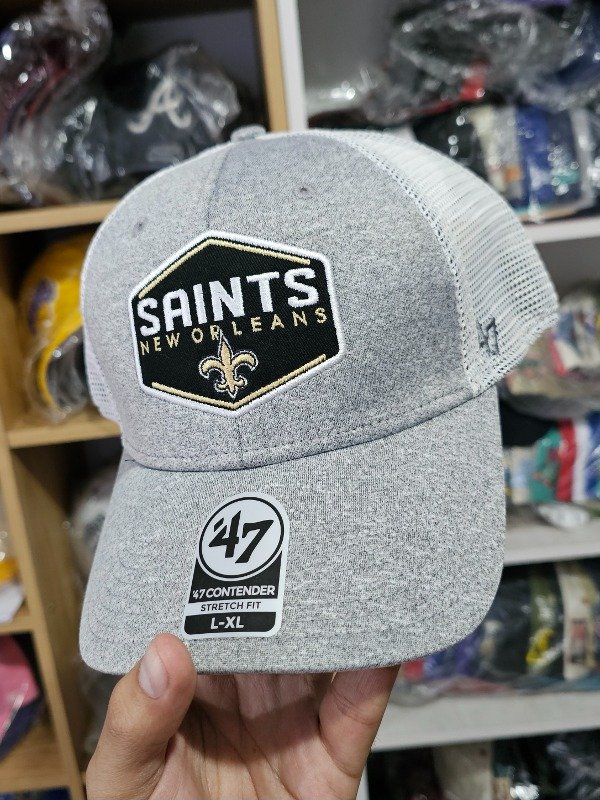 Producto - EN STOCK: New Orleans Saints '47 Brand Flex Talle L-XL (59-63CM)