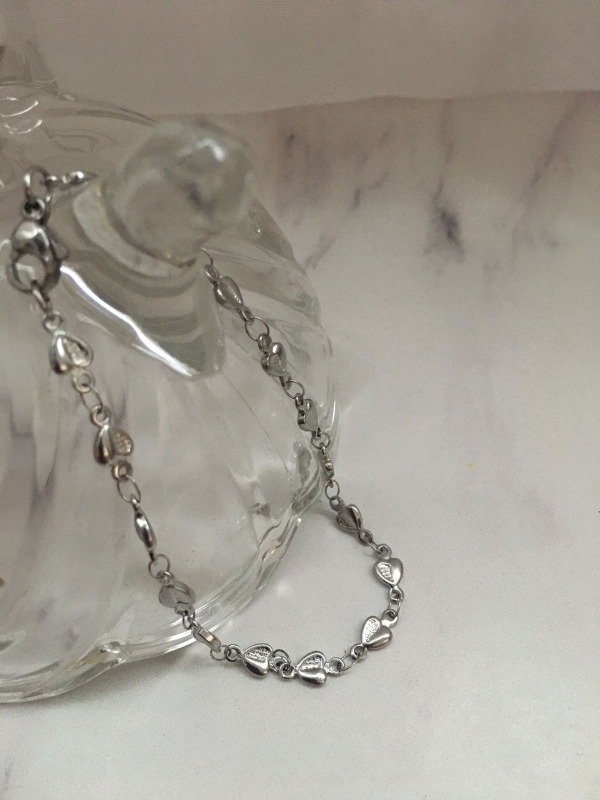 Producto - Pulsera Mini Corazones Acero Quirúrgico