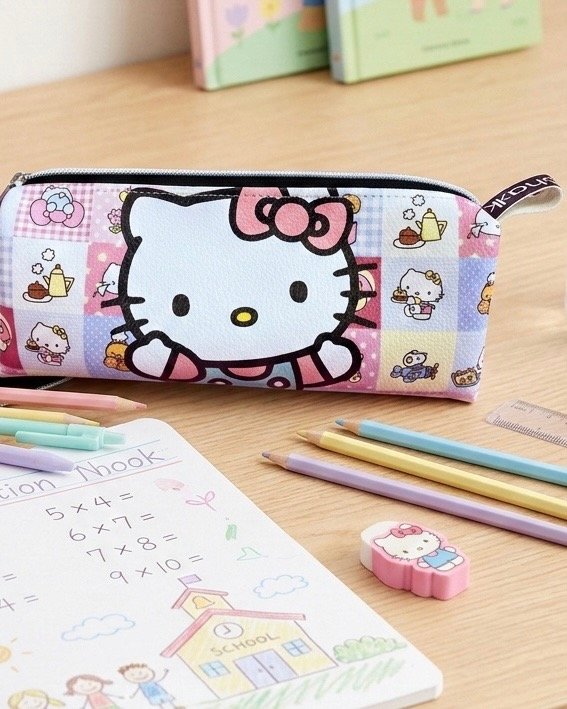 Producto - Cartuchera Hello Kitty, cuerina