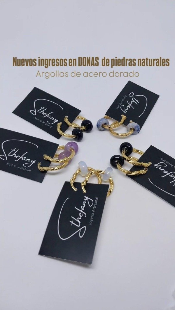 Producto - Argollas doradas