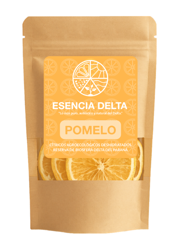 Producto - Rodajas de Pomelo Amarillo deshidratada agroecológica 36U