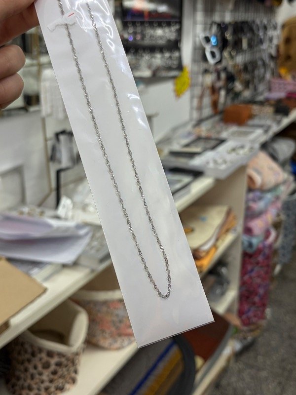 Producto - Collar acero torneado 55cm - 0