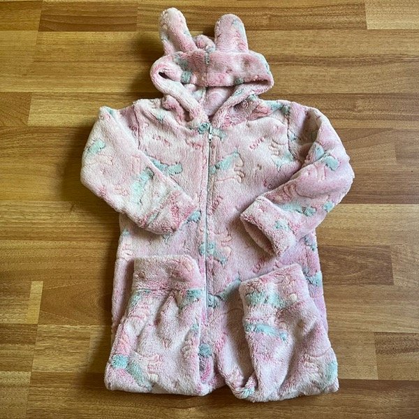 Producto - Enterito Peludo Rosa 12M