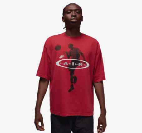 Producto - Jordan Brooklyn 2Air Reissue Short Sleeve Crew Roja