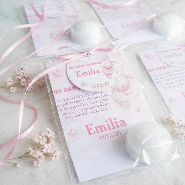 Producto - Souvenirs Babyshower velita de noche - 1