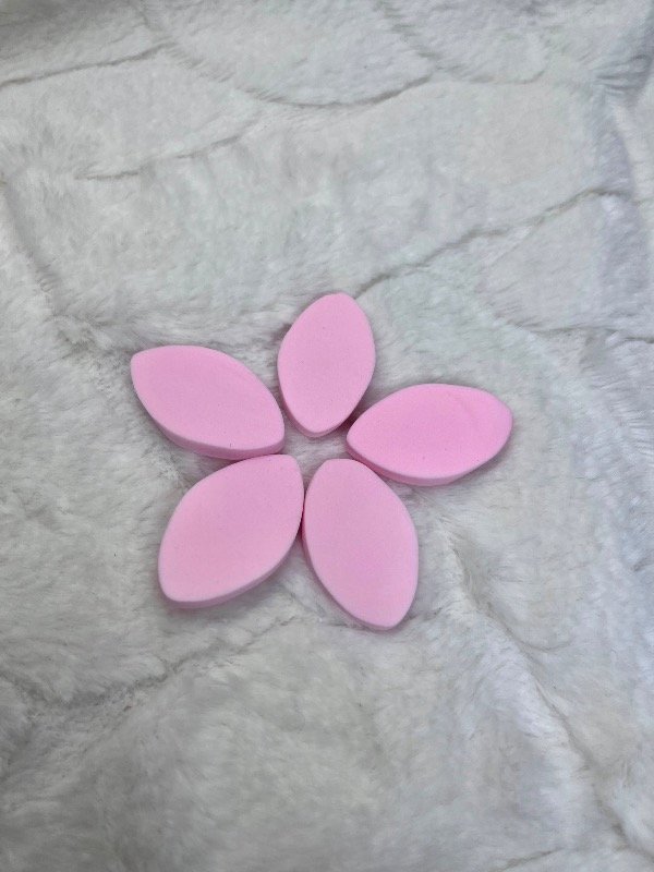 Producto - Esponjita rosa para practicar pestañas x5