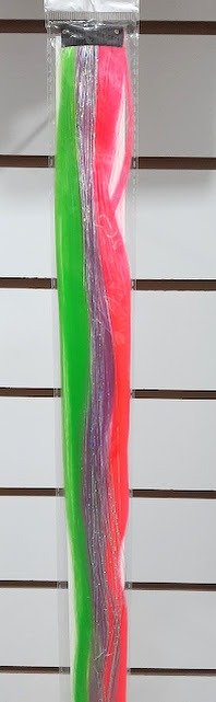 Producto - Extension Mechon Liso Tricolor Con Oropel - 4