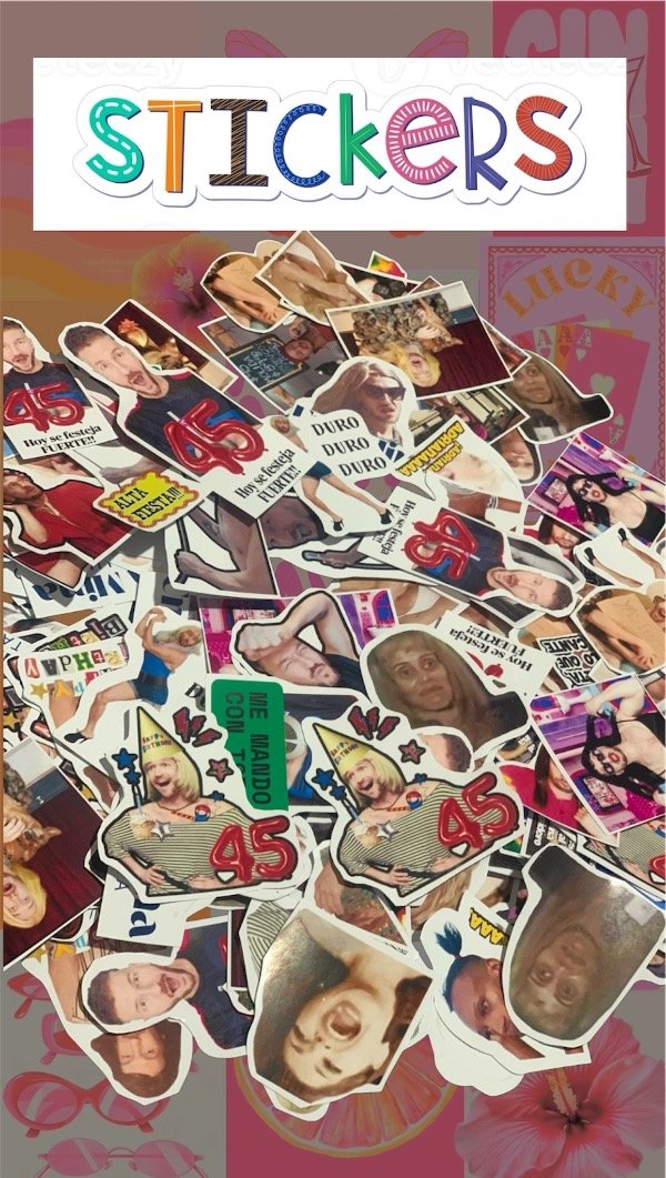 Producto - Kit 200 sticker y glitter