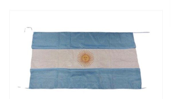 Producto - Bandera argentina tela 90 cm x 60 cm