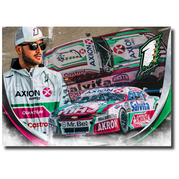 Producto - Póster Cartel de Chapa Agustin Canapino Edicion Especial TS