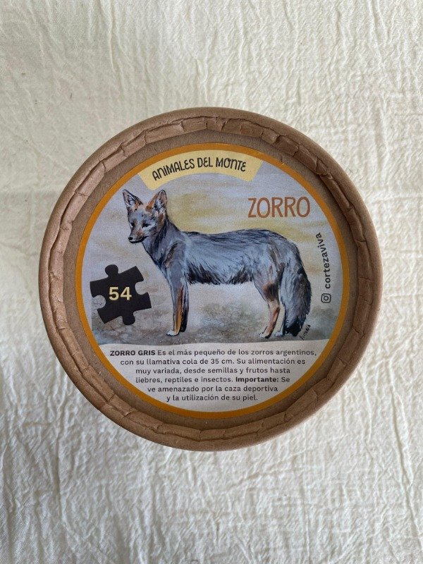 Producto - Rompecabezas Zorro