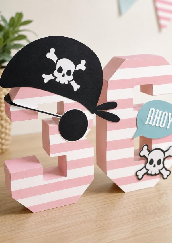 Producto - Letras y números 3D
