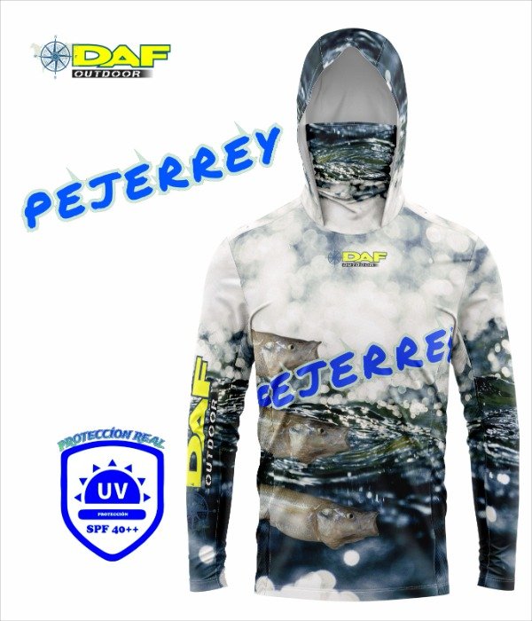Producto - Remera UV 40 PEJERREY Pez