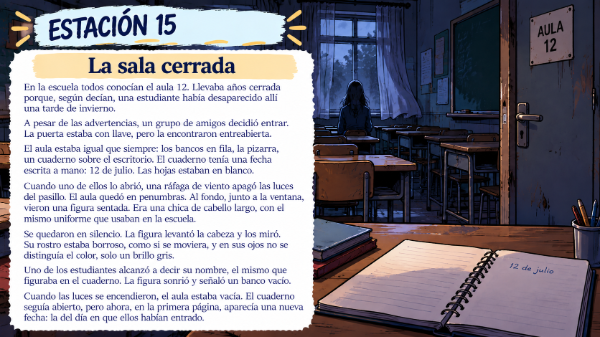 Producto - SALA DE ESCAPE EVALUATIVA (CICLO BÁSICO) - 2