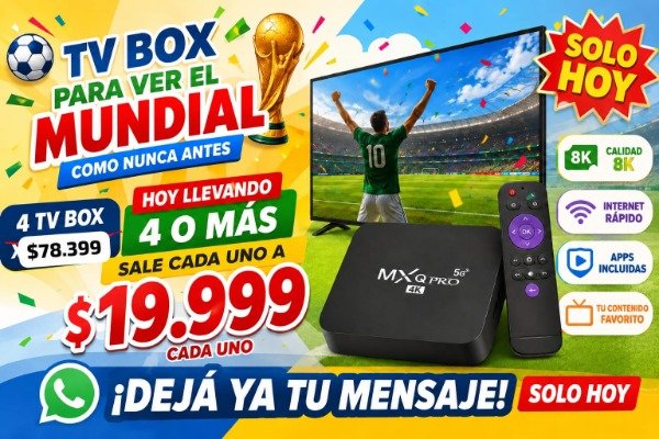 Producto - AP0137 TV BOX 4K ULTRA HD 5G