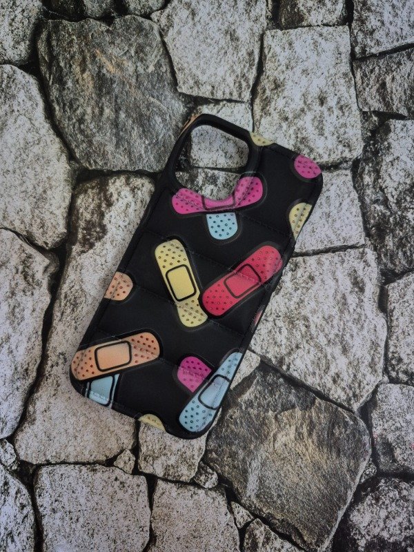 Producto - Funda puffer soft diseño Iphone 13 colores