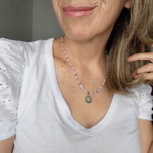 Producto - Collar San Benito rosa