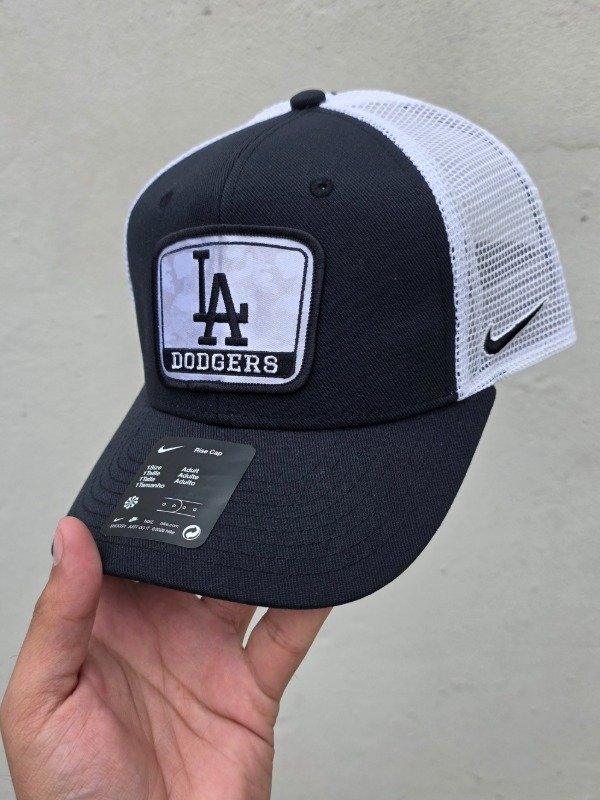 Gorra Los angeles dodgers nike camo rise black 2026