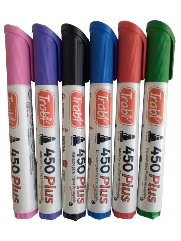Producto - Marcadores para Pizarra - Trabi - Recargables