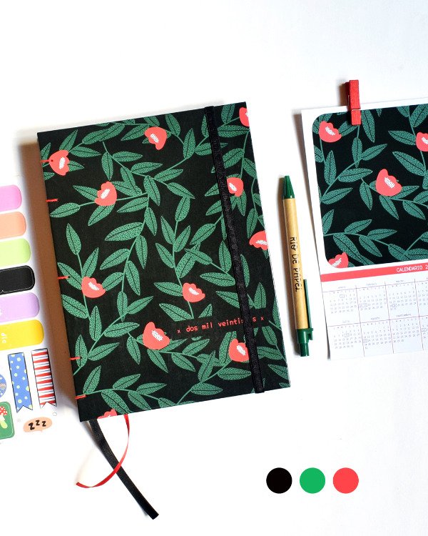Producto - PREVENTA agenda 2026 florales