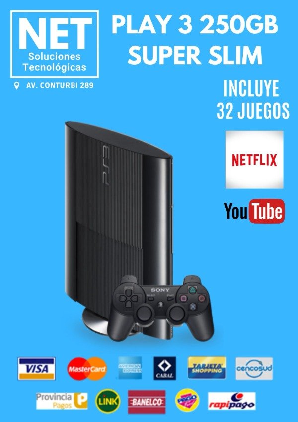 Producto - PLAYSTATION 3 250 GB