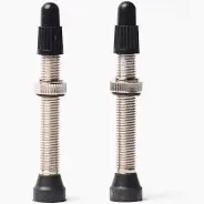 Producto - VALVULAS PICO FINO EL PAR TUBELESS VALVE PLATEADO