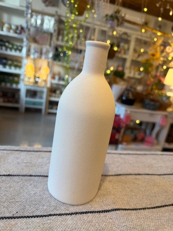 Producto - Florero botella Línea Stone 21cm (Efectivo: 19.920)