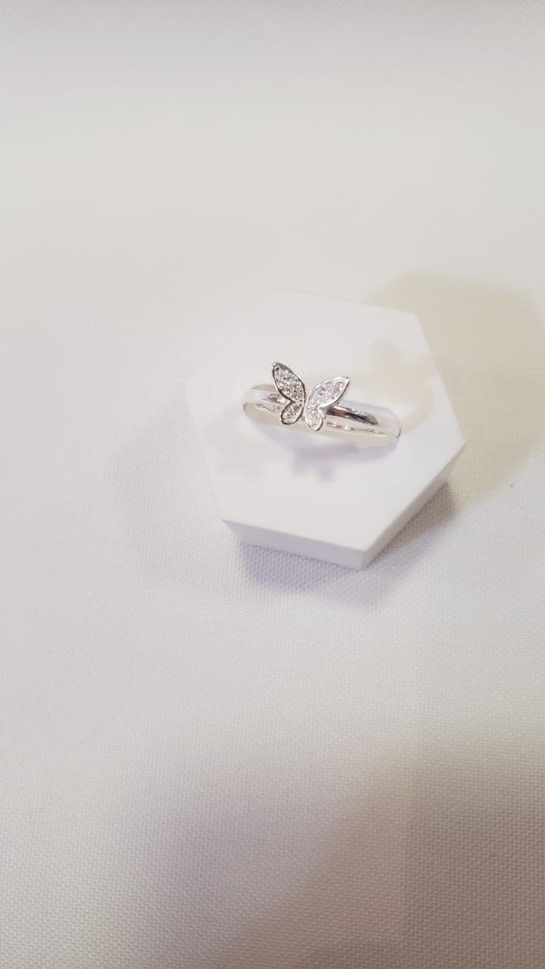Producto - Anillo mariposa strass
