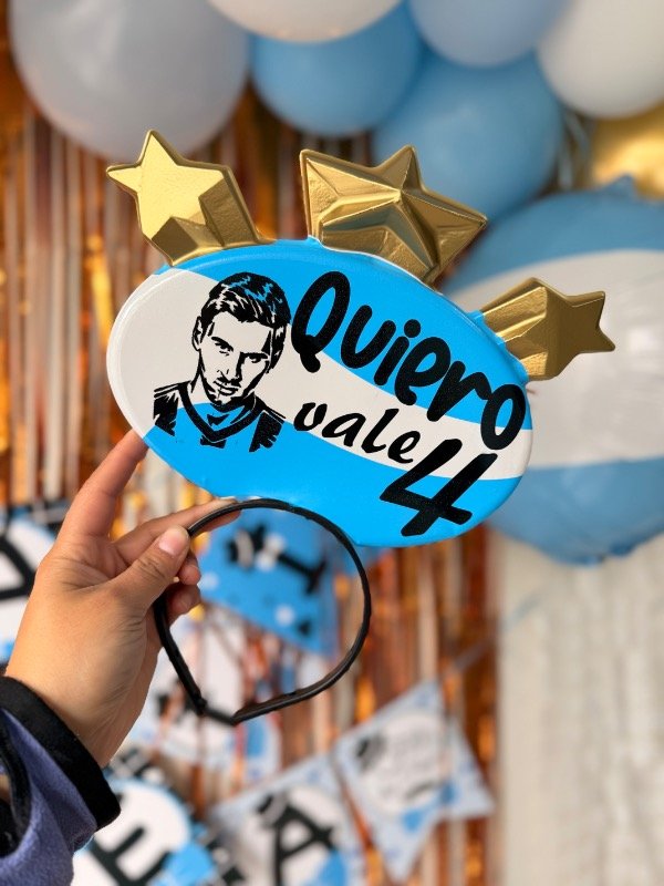 Producto - VINCHA QUIERO VALE 4