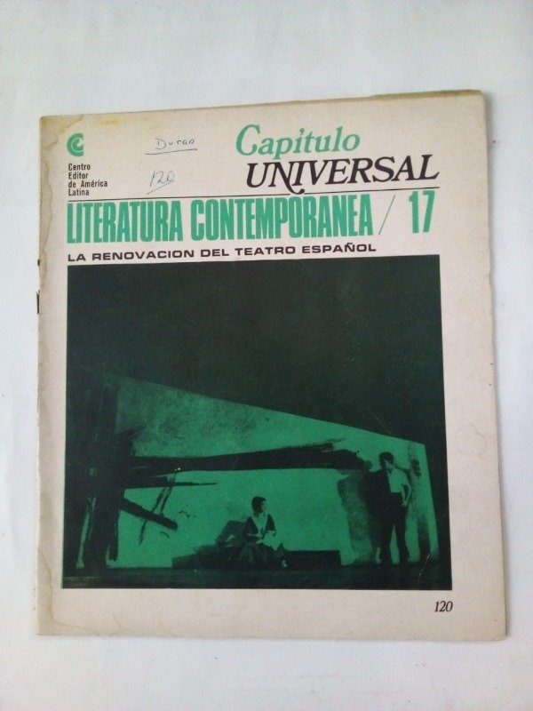 Producto - Capítulo Universal Literatura contemporánea #17 Renovación teatro español CEAL