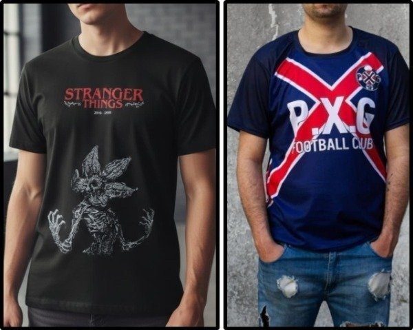 Producto - Remera Stranger Things y Blue lock - Ingrese para elegir modelo y talle